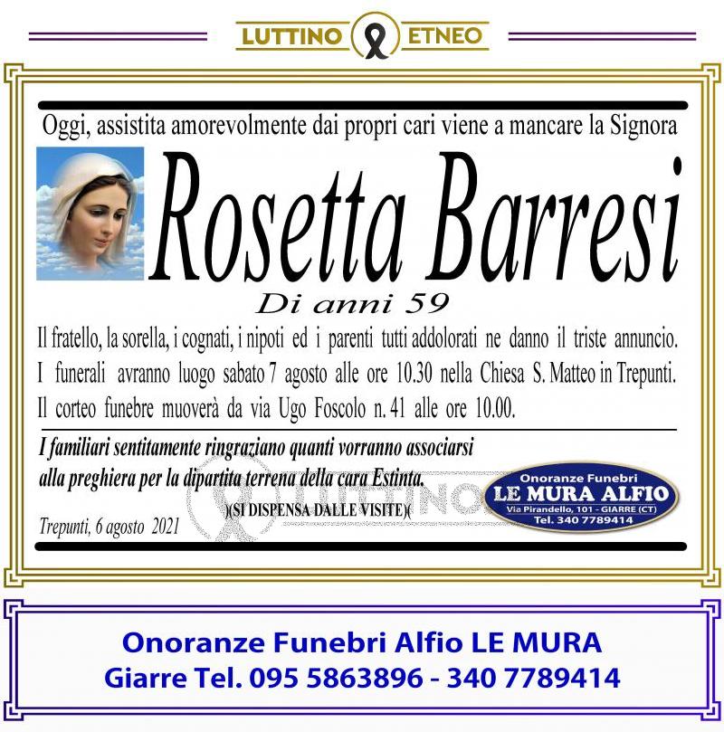 Rosetta  Barresi 